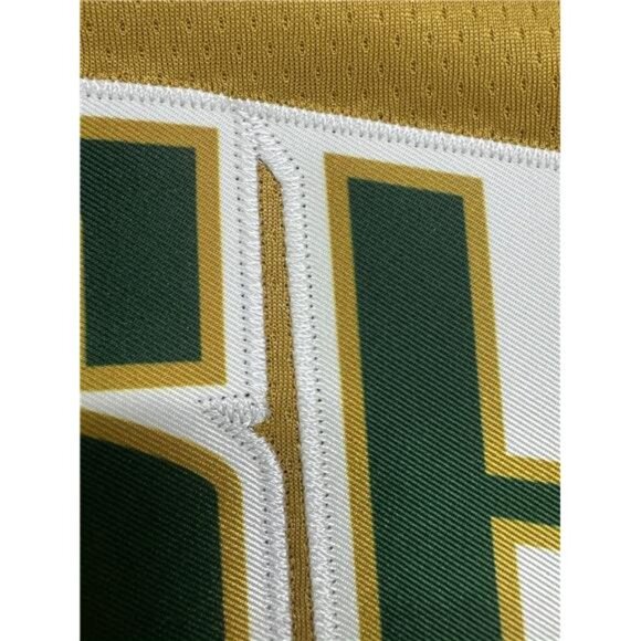 NWT LeBron James #23 Irish Gold High School Throwback Basketball Jersey - Picture 3 of 5